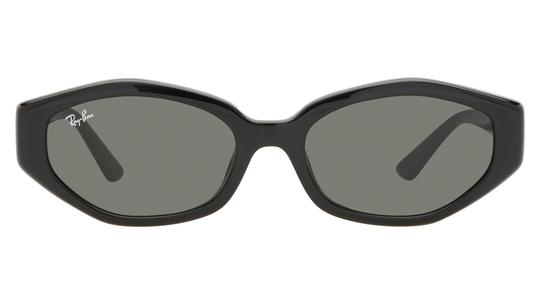 Lunettes de soleil Ray-Ban Mixte Noir Ovale Rb4473D Face
