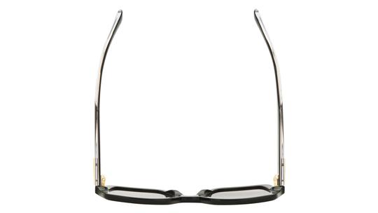 Lunettes de soleil Longchamp Femme Noir Oversize LO790S Dessus