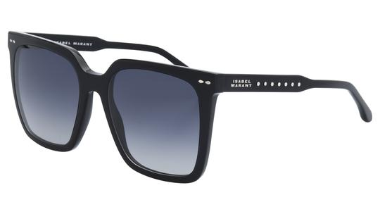 Lunettes de soleil Isabel Marant Femme Noir Carré Im Trois-Quart