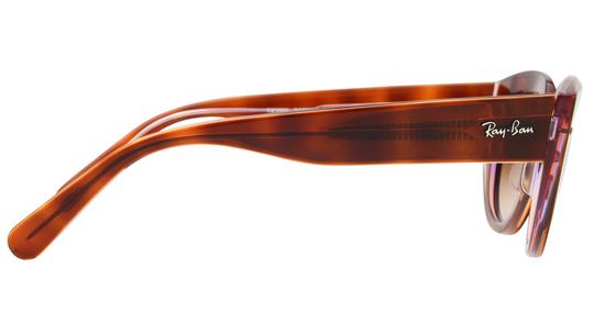 Lunettes de soleil Ray-Ban Femme Or Papillon RB2286 Droite