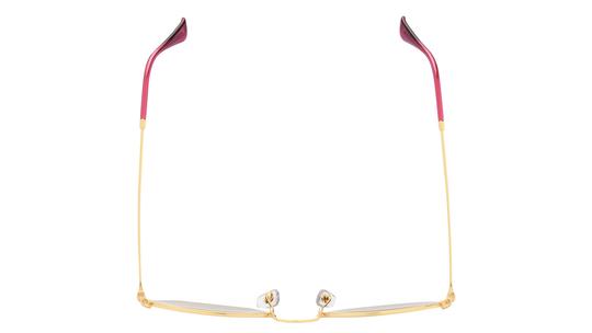 Lunettes de soleil Ray-Ban Mixte Or Carré RB3548N Dessus
