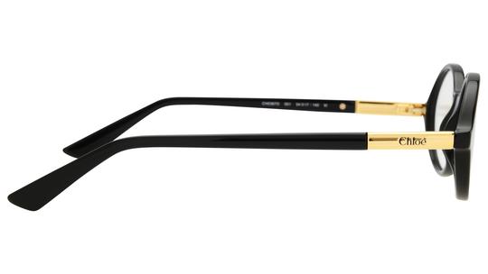Lunettes de vue Chloé Femme Noir Ovale ch0367o Droite
