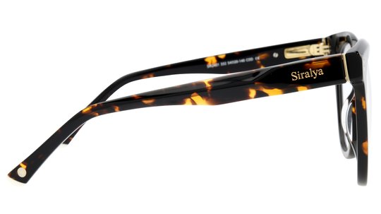 Lunettes de vue Siralya Femme Écaille Papillon Sir2401 Droite