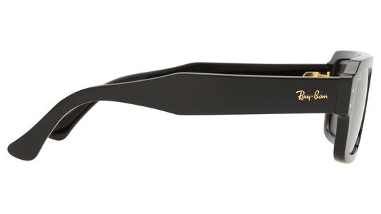 Lunettes de soleil Ray-Ban Mixte Noir Rectangle rb4454 Droite