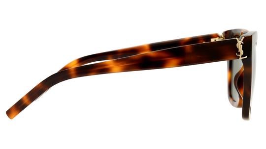 Lunettes de soleil Saint Laurent Mixte Écaille Papillon SL Droite