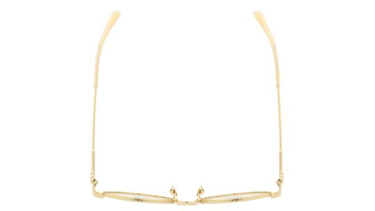 Lunettes de vue Maje Femme Or Ronde mj3046 Dessus