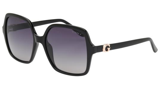 Lunettes de soleil Guess Femme Noir Carré Gu00190 Trois-Quart