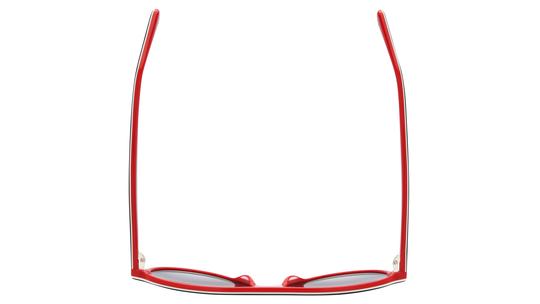 Lunettes de soleil Signature Krys Homme Noir Aviateur Brad Dessus