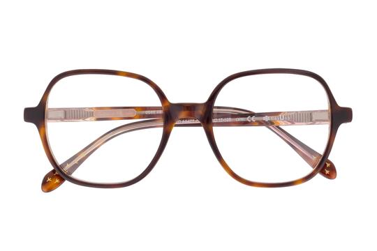 Lunettes de vue Tartine et Chocolat  Écaille Carré TCAA427C59 Face