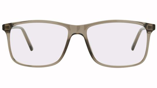 Lunettes de vue Krys Origine Homme Marron Rectangle Ess2603 Face