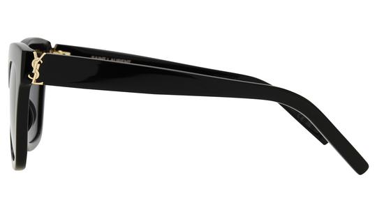 Lunettes de soleil Saint Laurent Femme Noir Papillon sl Gauche