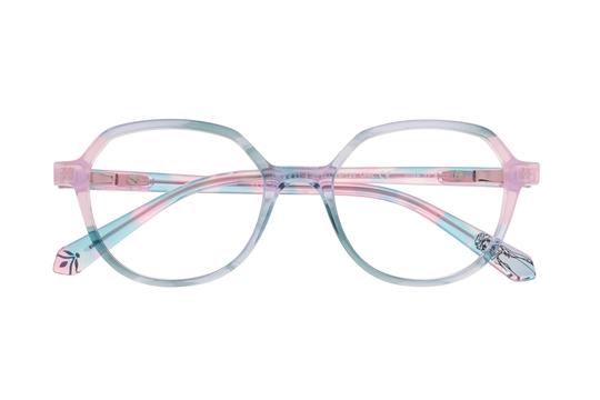 Lunettes de vue Disney Princesses  Bleu Pantos DPAA221C65 Face