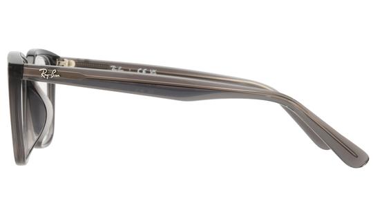 Lunettes de vue Ray-Ban Mixte Transparent Carré Rx7248D Gauche