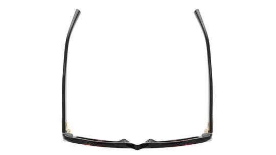 Lunettes de soleil Maje Femme Rouge Carré MJ5068 Dessus