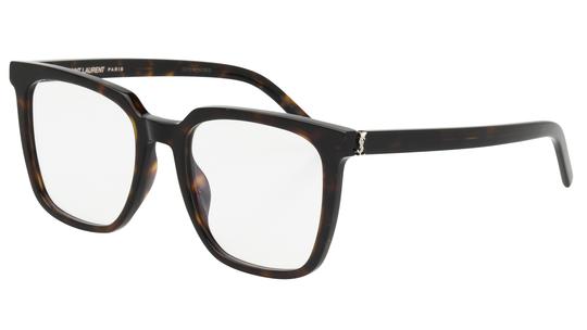 Lunettes de vue Saint Laurent Femme Marron Rectangle Slm146Opt Trois-Quart