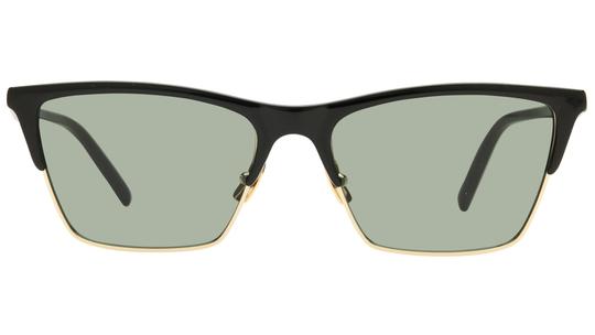 Lunettes de soleil Saint Laurent Mixte Noir Papillon Sl767 Face