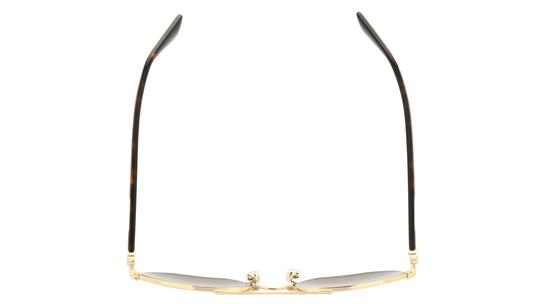 Lunettes de soleil Burberry Homme Or Aviateur 0Be3166 Dessus