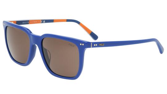 Lunettes de soleil Polo Ralph Lauren Homme Gris Rectangle PH4224U Trois-Quart