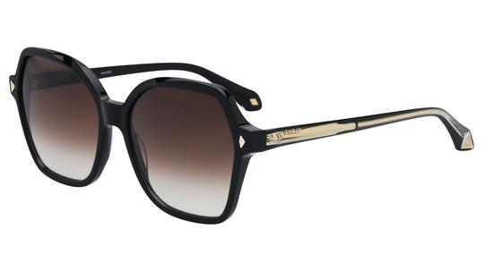 Lunettes de soleil ba&sh Femme Noir Carré lamia02 Trois-Quart