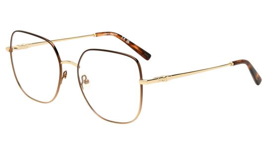 Lunettes de vue Longchamp Femme Marron Carré LO2167N Trois-Quart