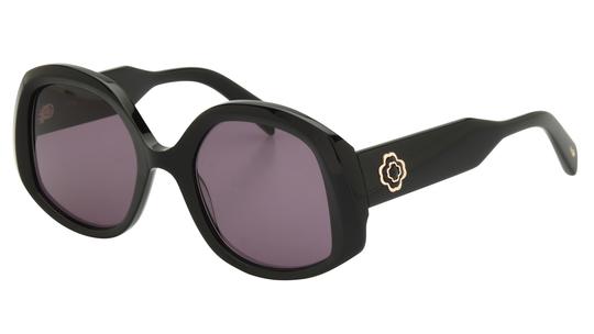 Lunettes de soleil Maje Femme Noir Ronde Mj5065 Trois-Quart