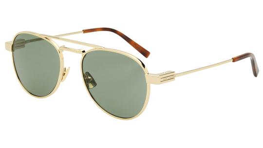 Lunettes de soleil Saint Laurent Homme Or Ronde Sl708 Trois-Quart