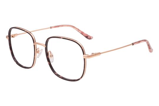 Lunettes de vue Lulu Castagnette  Rose Carré LFMM176C72 Gauche