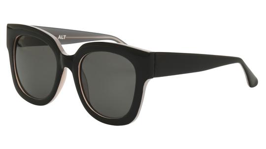 Lunettes de soleil Alternance Femme Noir Papillon alt26203 Trois-Quart