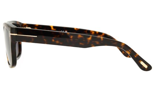 Lunettes de soleil Tom Ford Homme Écaille Rectangle FT1303 Gauche