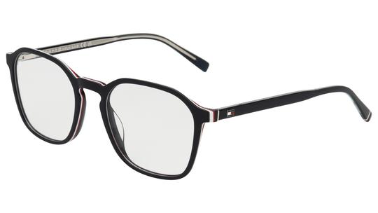 Lunettes de vue Tommy Hilfiger Homme Bleu Carré Th2271 Trois-Quart