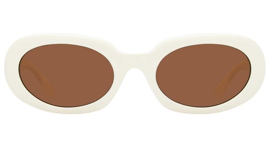 Lunettes de soleil Marc Jacobs Femme Blanc Ovale Marc Face