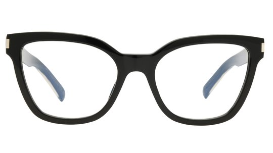 Lunettes de vue Saint Laurent Femme Noir Papillonnante SL Face