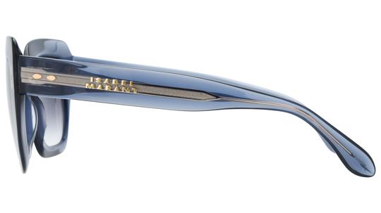 Lunettes de soleil Isabel Marant Femme Bleu Rectangle IM Gauche