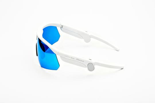 Lunettes de soleil Smart Signature Krys Mixte Blanc Sport Cgq542A0Sk Gauche