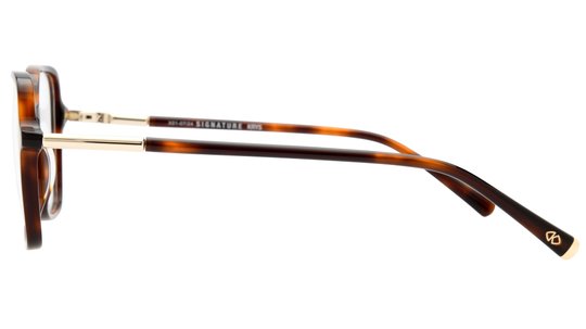 Lunettes de vue Signature Krys Femme Écaille Carré Ml2406 Gauche