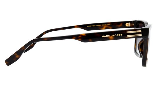 Lunettes de soleil Marc Jacobs Homme Écaille Rectangle Marc719/S Droite