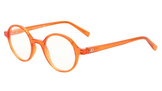 Lunettes de lecture Signature Krys  Orange Ronde Skpap-L2303 Trois-Quart