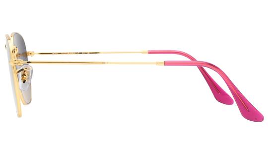 Lunettes de soleil Ray-Ban Mixte Or Carré RB3548N Gauche