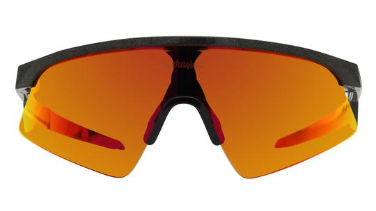 Lunettes de soleil Oakley Mixte Noir Rectangle Oj9015 Face