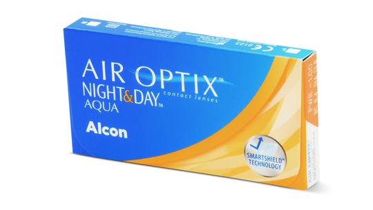 Lentilles de contact Air Optix Night & Day Aqua Boîte de 6