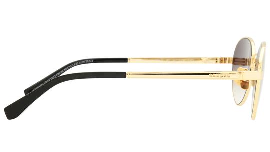 Lunettes de soleil Sandro Femme Or Ronde SD8023 Droite