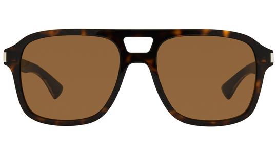 Lunettes de soleil Saint Laurent Mixte Écaille Aviateur sl Face