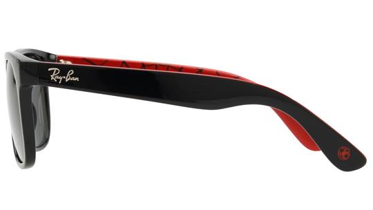 Lunettes de soleil Ray-Ban Homme Or Rectangle Rj9069S Gauche