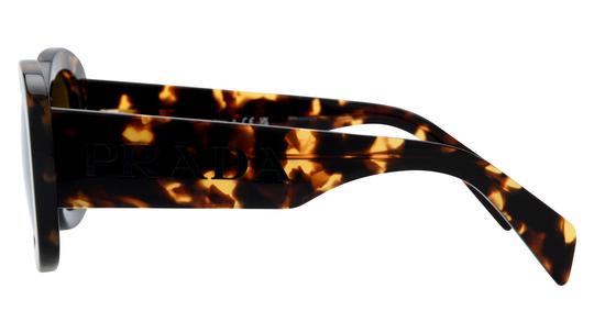 Lunettes de soleil Prada Femme Écaille Ovale Pra13S Gauche