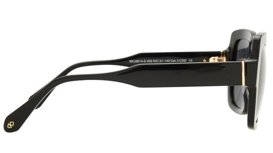 Lunettes de soleil Signature Krys Femme Noir Carré skj2614-d Droite