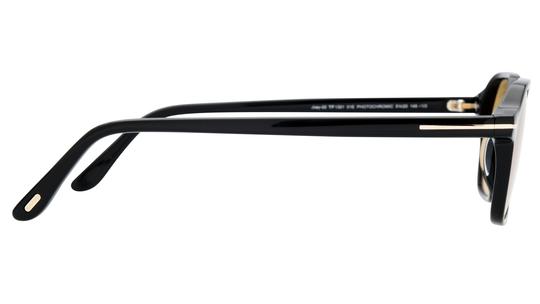 Lunettes de soleil Tom Ford Homme Noir Angulaire FT1301 Droite
