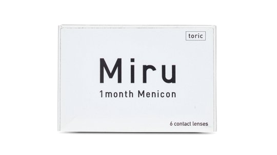 Lentilles de contact Miru 1 Month Toric Boîte de 6