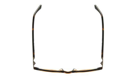 Lunettes de vue Signature Krys Homme Marron Carré Com2501 Dessus