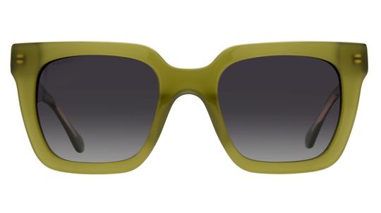 Lunettes de soleil Signature Krys Femme Vert Carré Skj2531-F Face