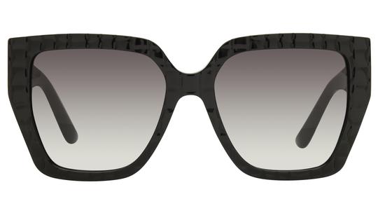 Lunettes de soleil Dolce&Gabbana Femme Noir Carré DG4438 Face